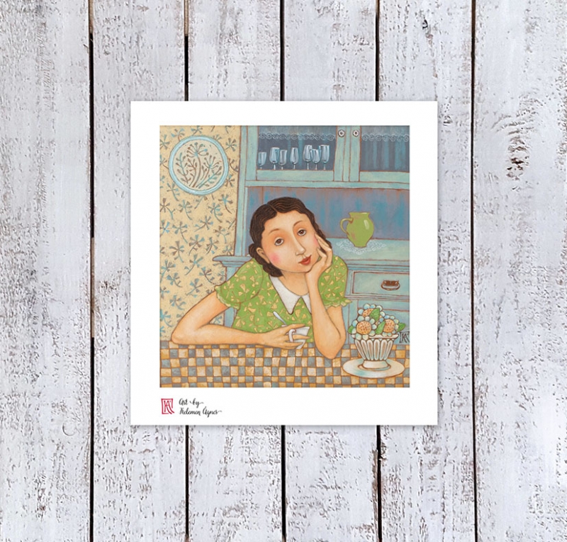 ebéd után számozott nyomat